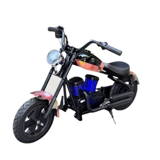 صورة دباب أطفال كهربائي هارلي عيني موديل 2026